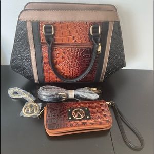 Mia K Tote and Wallet